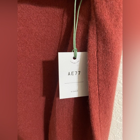 AE77 Premium Cashmere-Blend Crew Neck Sweater UNISEX - Picture 2 of 4